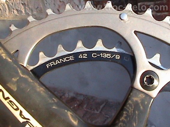 Pédalier campagnolo Chorus carbon Ultra Torque (2X10) - 5