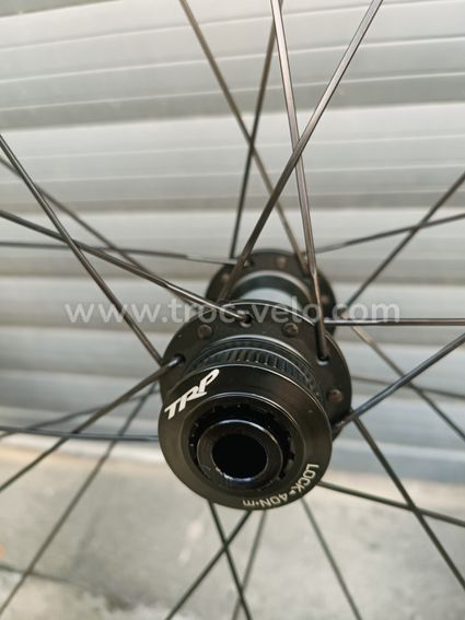 Paire de roues carbone vr 35 tubeless a disc compatible sram xdr - 3