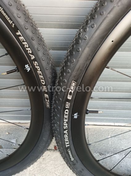 Paire de roues carbone vr 35 tubeless a disc compatible sram xdr - 4