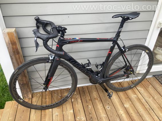 Wilier Cento 1 SR Carbone Ultegra Di2 avec roue Mavic Cosmic - 4