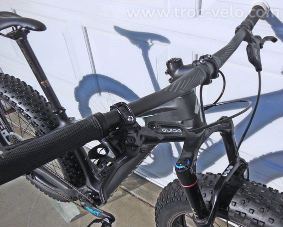 Specialized Fat Boy Expert Carbon + Rock Shox Bluto Gabel, HED Carbon Laufräder, SML - 3