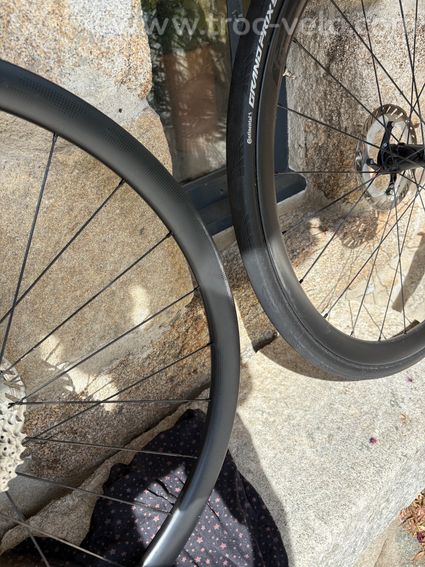 Paire de roues carbone Syncros Capital 1.0+ Cassette Ultegra 12v - 8