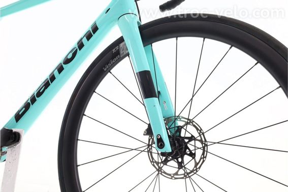Produit Reconditionne    Bianchi Infinito Xe Axs 12v    Bleu   Velo De Route   Tres Bon Etat - 5