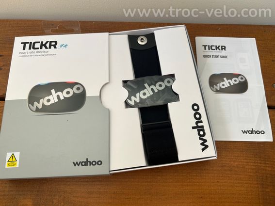 COMPTEUR GPS WAHOO Elemnt BOLT + Ceinture cardiaque WAHOO TICKR - 4