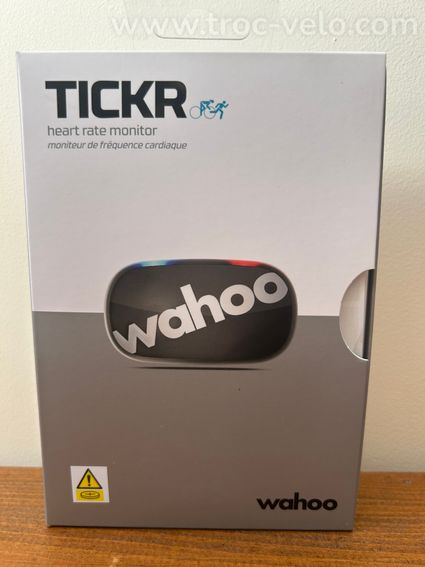COMPTEUR GPS WAHOO Elemnt BOLT + Ceinture cardiaque WAHOO TICKR - 5