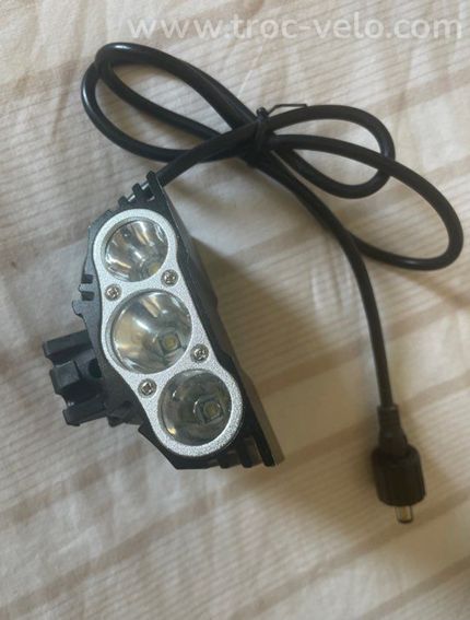 Lampe avant LED très puissante VTT, Gravel, Etc. avec batterie rechargeable - 2