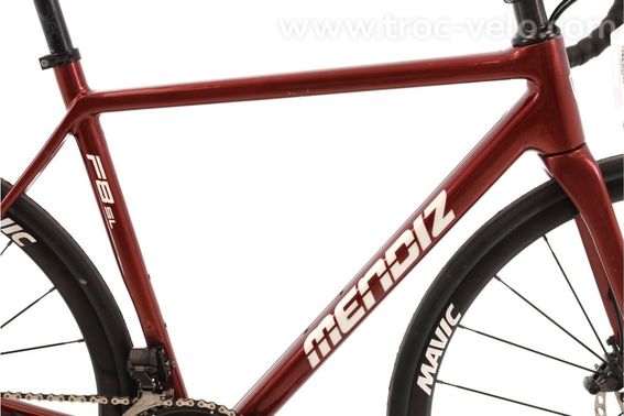 Produit Reconditionne Mendiz F8 Sl 05 Di2 12v Rouge Velo De Route Tres Bon Etat - 2