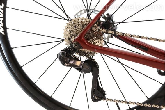 Produit Reconditionne Mendiz F8 Sl 05 Di2 12v Rouge Velo De Route Tres Bon Etat - 3
