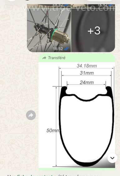 Roues carbone très légère a chambre d’aire  - 5