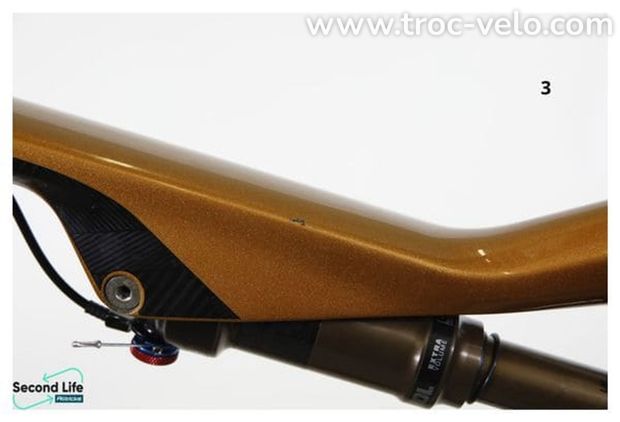 Produit Reconditionné - VTT Tout-Suspendu Lapierre XRM Shimano SLX 12V Gold 2022 - 8