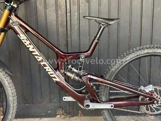 Autocollants De Cadre Santa Cruz V10 - Modèle 2015 - Neufs