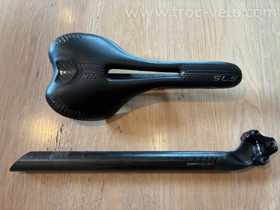 tige de selle carbon ritchey + selle italia