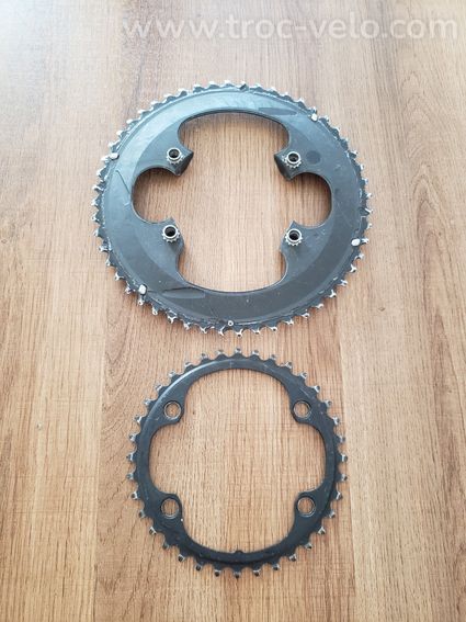 Plateaux Shimano Ultegra R8100 52/36 12v - 2