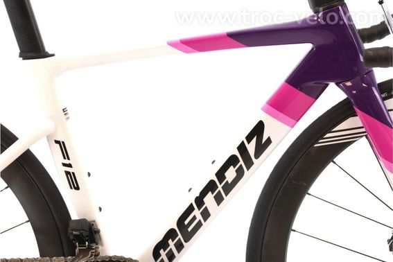 Produit Reconditionne Mendiz F12 Di2 12v Blanc Velo De Route Tres Bon Etat - 2
