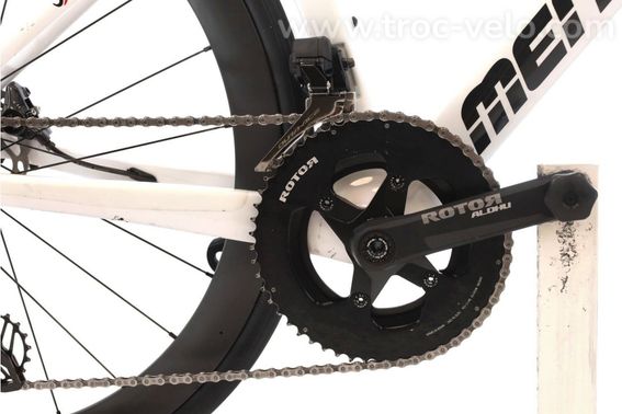 Produit Reconditionne Mendiz F12 Di2 12v Blanc Velo De Route Tres Bon Etat - 4