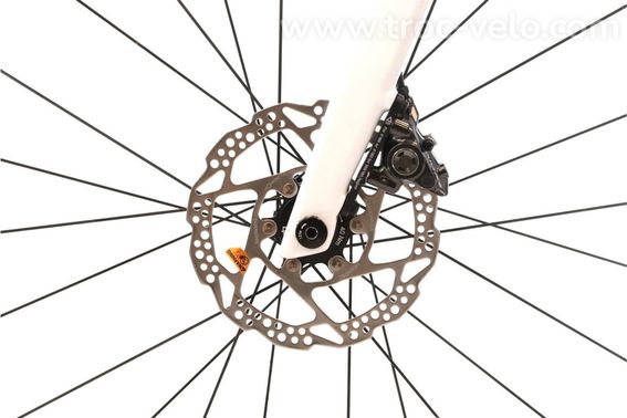 Produit Reconditionne Mendiz F12 Di2 12v Blanc Velo De Route Tres Bon Etat - 7