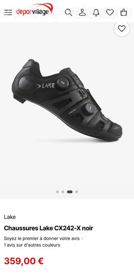 chaussures vélo LAKE cx 242 wide - 8