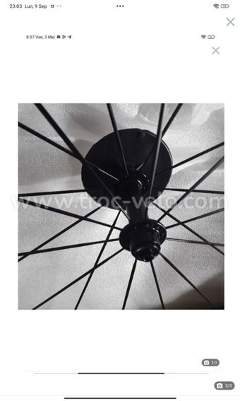 Roue carbone CSC 38 mm - 2