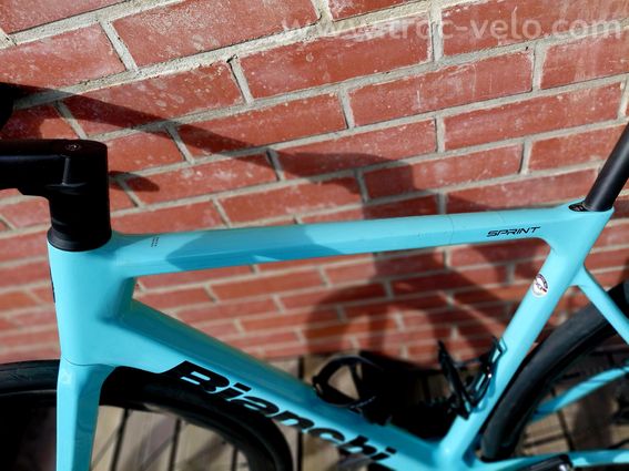 BIANCHI carbon + Capteur de puissance + ROUES CARBON 38mm - 3