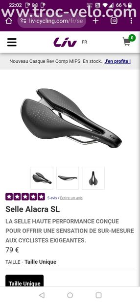 Selle de vélo femme Liv Alacra SL - 3