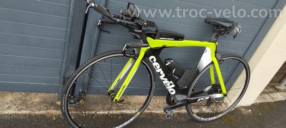 Cervélo P3 triathlon + roues à vendre - 5