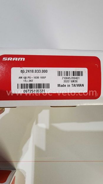 Cassette sram 1030 10v 11/26 - 2