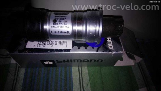 Shimano bb-es51 axe de pédalier 68 mm, bsa