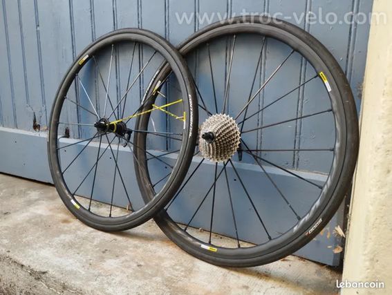 Roues Mavic ksyrium Pro exalit, vélo route course carbone - 2