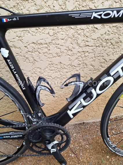Cadre KUOTA KOM EVO Carbone – Taille XXS + Fourche + Tige De Selle (NEUF)