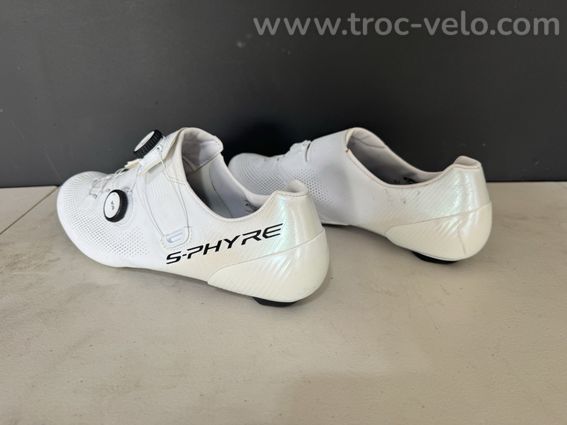 Chaussures route Shimano S-Phyre – taille 45 (US 10.5 / 28,5 cm) - 5