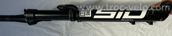 RockShox SID Select+ 120 mm + SIDLuxe Select+ + commande complète – Specialized Epic 8 - 3