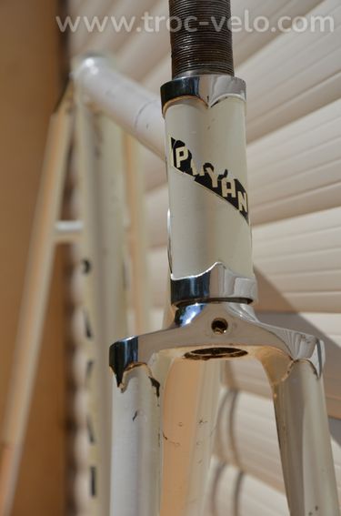 Cadre et fourche de vélo de course vintage Payan en tubes Reynolds 531 - 3