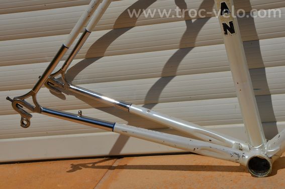 Cadre et fourche de vélo de course vintage Payan en tubes Reynolds 531 - 7