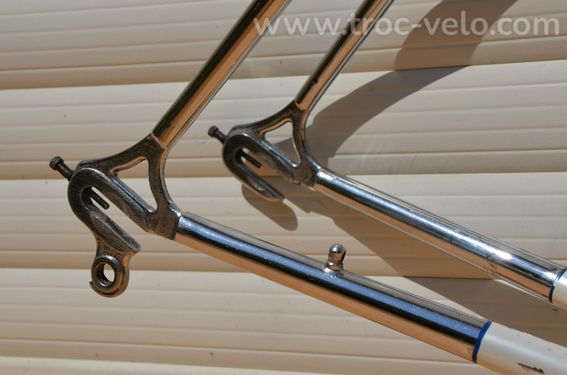 Cadre et fourche de vélo de course vintage Payan en tubes Reynolds 531 - 9