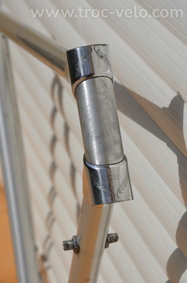 Cadre de vélo de route Alan Competizione vintage – Tubes en aluminium (🇮🇹) - 3