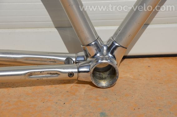 Cadre de vélo de route Alan Competizione vintage – Tubes en aluminium (🇮🇹) - 7
