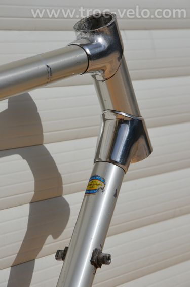 Cadre de vélo de route Alan Competizione vintage – Tubes en aluminium (🇮🇹) - 8
