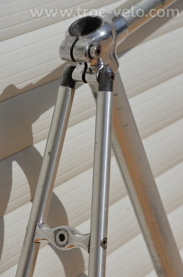 Cadre de vélo de route Alan Competizione vintage – Tubes en aluminium (🇮🇹) - 10