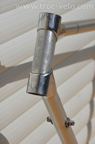 Cadre de vélo de route Alan Competizione vintage – Tubes en aluminium (🇮🇹) - 13