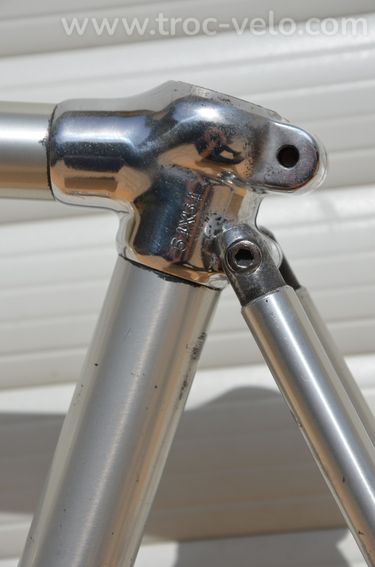 Cadre de vélo de route Alan Competizione vintage – Tubes en aluminium (🇮🇹) - 14
