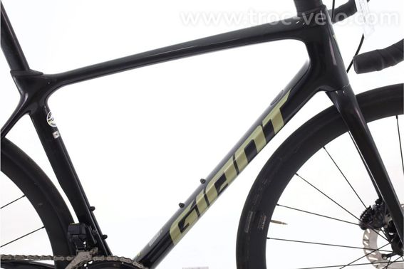Produit Reconditionne Giant Tcr Advanced Pro 0 Di2 12v Noir Velo De Route Tres Bon Etat - 2