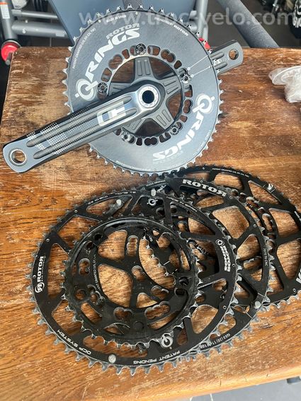 Pédalier rotor 3D aluminium 24