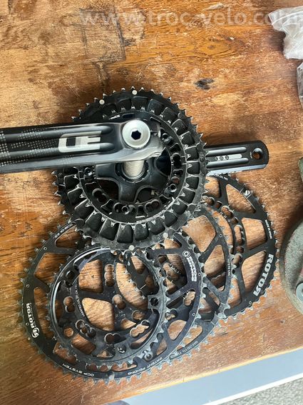 Pédalier rotor 3D aluminium 24 - 2