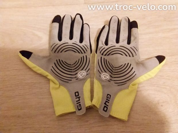 Gants mi saison jaune fluo T.M  - 2