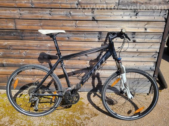 Scott Sportster Hybrid - Taille L - Disques Hydrau - 2 paires pneus - 3
