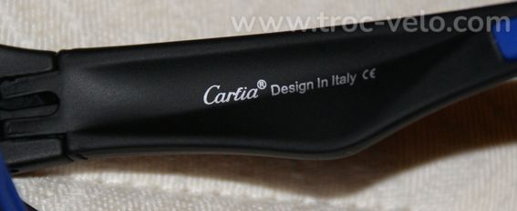 Lunettes de vélo - marque "carfia" - noires - lentilles polarisantes - 4
