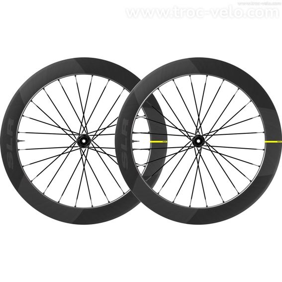 Paire de roues NEUVES MAVIC Cosmic SLR 65mm