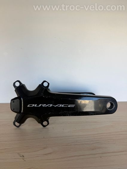 Pédalier Shimano Dura-Ace – Capteur de puissance – 170 mm – Bon état
