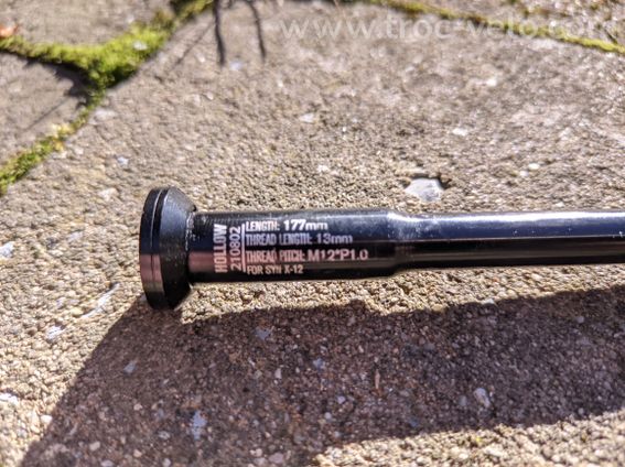 Axe Hollow - L177mm - Thread 13mm-M12*1.0 - SYN X-12 - 2