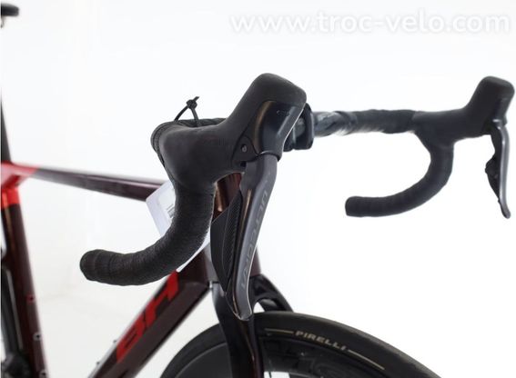 Produit Reconditionne Bh Ultralight 7 0 Di2 12v Rouge Velo De Route Tres Bon Etat - 6
